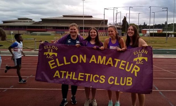Ellon Athletics Club members.