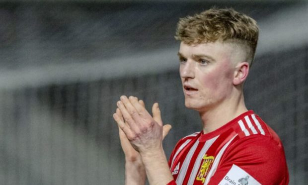 Formartine United's Aidan Combe hopes he has shaken off his injury problems ahead of facing Inverurie Locos