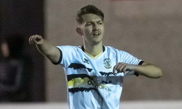 Defender Millar Gamble is confident he can help Clach secure wins to climb the Highland League table. Image: Jasperimage.