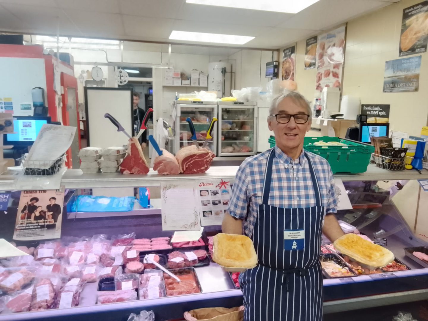 The story behind Kintore's Dossett Butcher best steak pie award