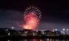 This years fireworks are set for a venue change. Image: Kenny Elrick/DC Thomson.