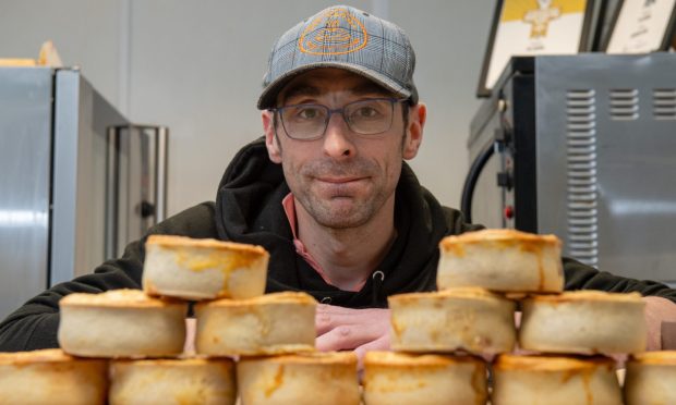 Gary Craib launched Pie Aroma roughly two years ago. Image: Kenny Elrick/DC Thomson