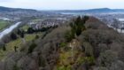 The top of Tomnahurich Hill offers a spectacular view over the city. Image Kenny Elrick/DC Thomson.