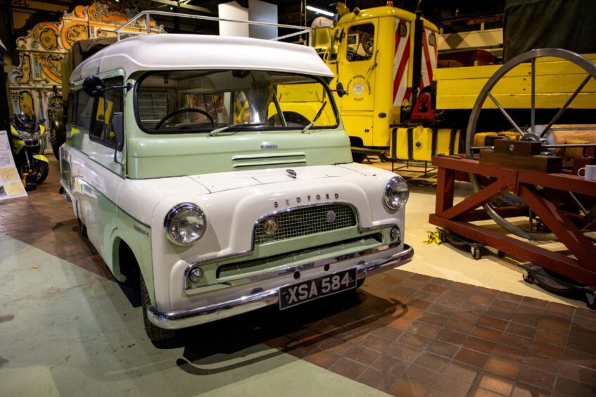Bedford Dormobile at Grampian Transport Museum