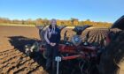 Katie McDonald from Fochabers is the first female to win overall at the Moray Ploughing Match.