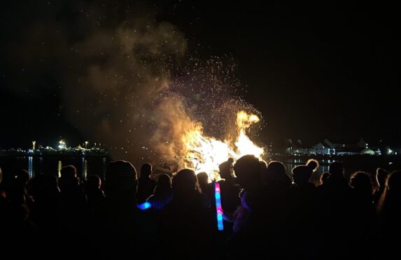 Kirkwall bonfire.