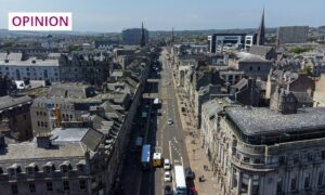 It has been a year since a summit was called in Aberdeen to discuss the future of Union Street. Image: Kenny Elrick/DC Thomson