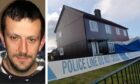 Ross MacGillivray was pronounced dead at a property on St Ninian Drive, Inverness. Images: Police Scotland/DC Thomson