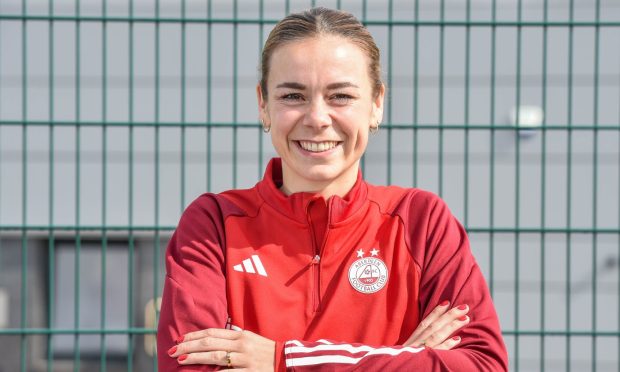 Aberdeen Women club captain Nadine Hanssen.