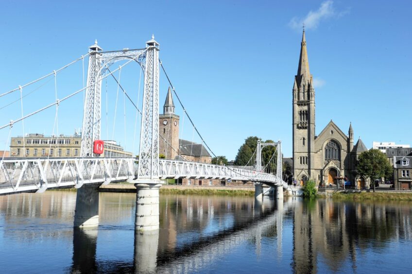 The Greig Street bridge, Inverness