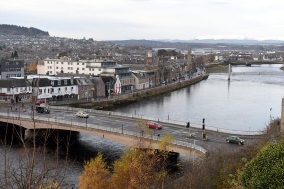 Where in Inverness were drivers issued the most parking tickets in 2023? Image: Sandy McCook/DC Thomson.