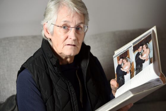 Frances Quinn was devastated by the death of her son Scott. Image: Sandy McCook/DC Thomson