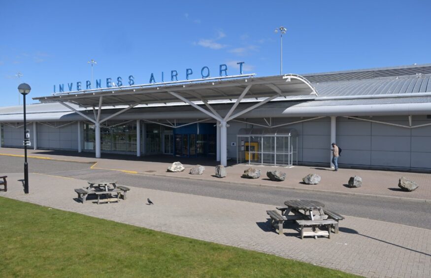 Inverness Airport locator