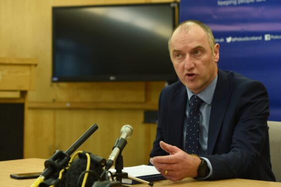Detective Chief Inspector Martin MacDougall has issued a fresh appeal for information.
Picture Sandy McCook/DC Thomson