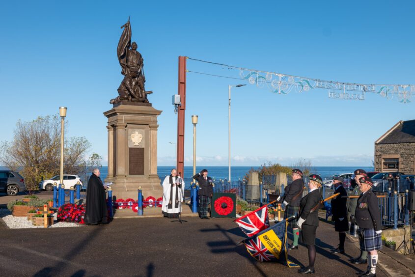 Buckie and surrounding areas pay their respects