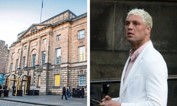 Disgraced Aberdeen businessman Ryan Steehouder was jailed at the High Court in Edinburgh. Images: DC Thomson/Matthew Donnelly
