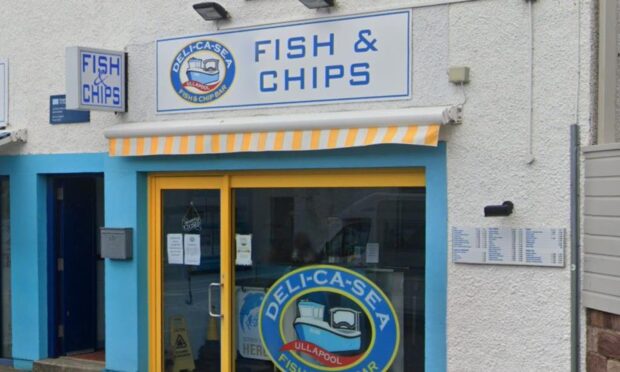 Deli-ca-sea Fish and Chip Shop in Ullapool. Image: Google Maps.