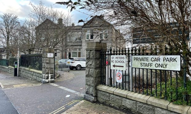Plans to move St Peter's RC School into Old Aberdeen House have been backed by councillors. Image: Ben Hendry/DC Thomson