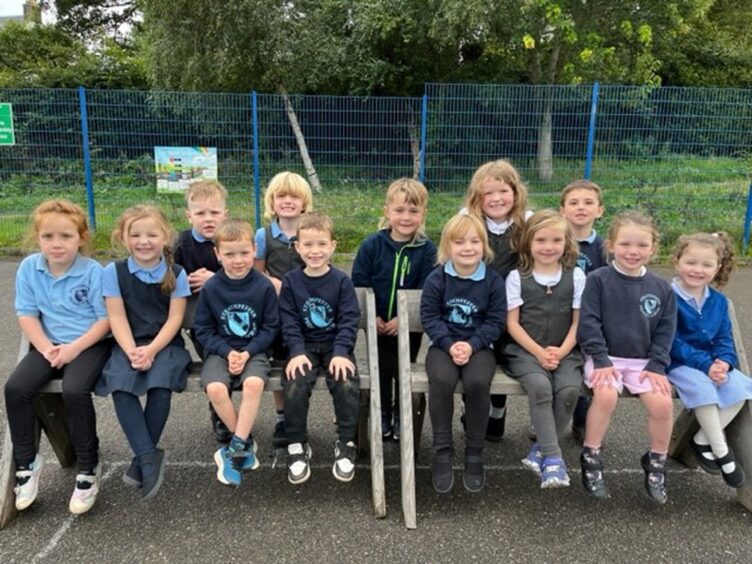 First class of 2023 at Strathpeffer Primary in the highlands and islands