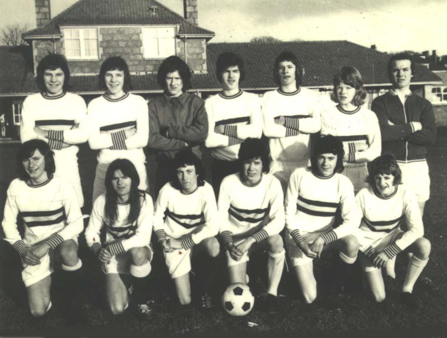 Summerhill Academy 4th year football team pictured during the 1972-73 season. 