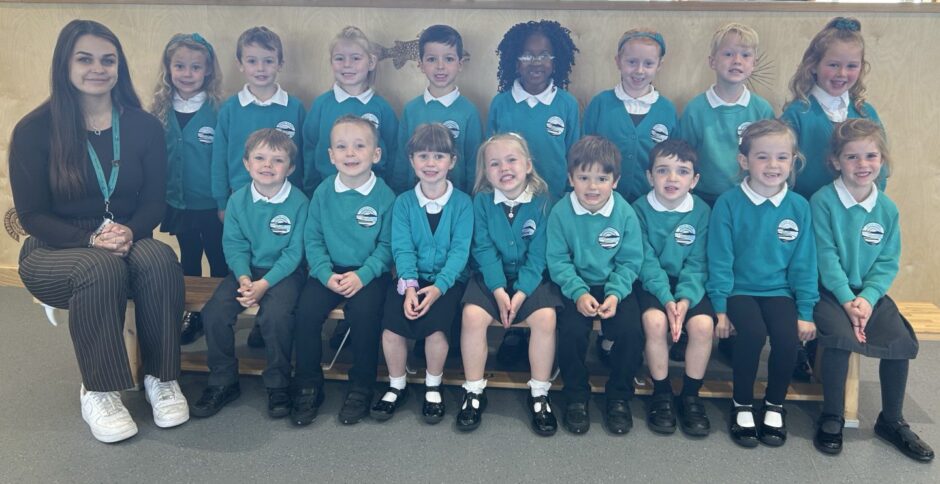 Class P1-2 with Miss Westwood