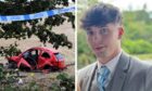 Jake Summers was convicted of killing his friend Dylan Irvine by driving at excessive speed following a trial at Aberdeen Sheriff Court. Images: DC Thomson/Facebook
