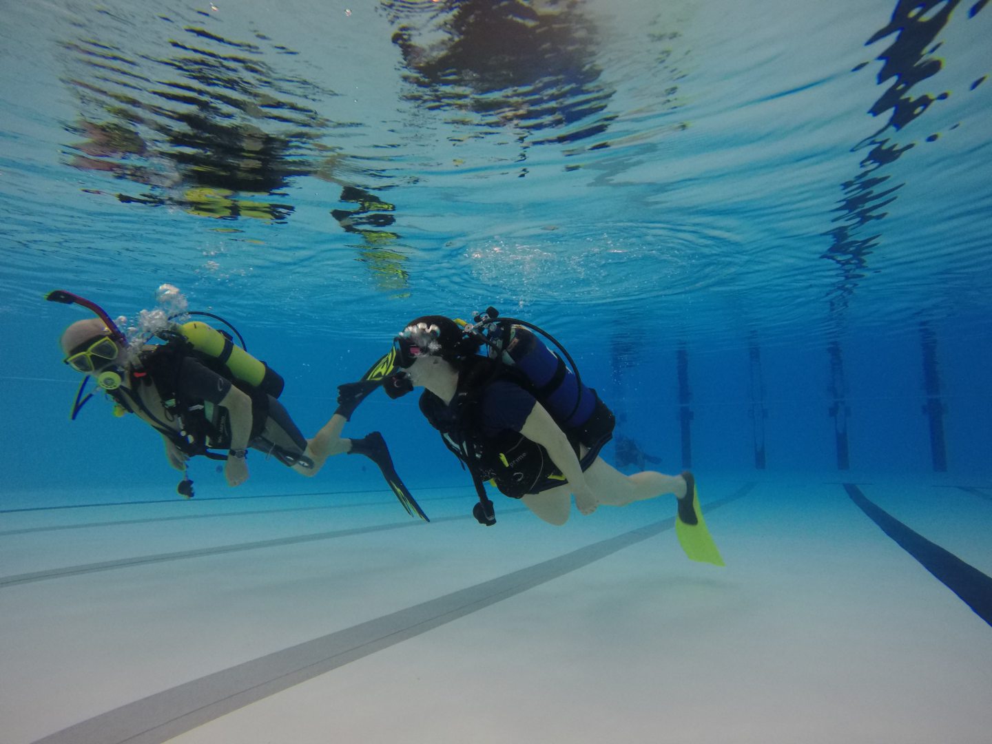 Taking the plunge Rosemary tries out Aberdeen scuba dive taster