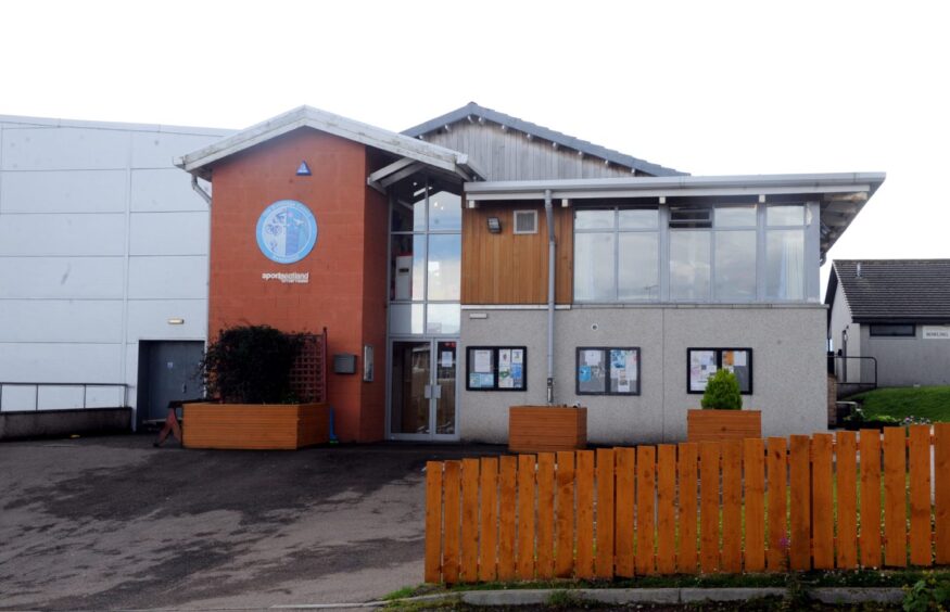 Exterior of the Bettridge Centre in Newtonhill, Aberdeenshire.