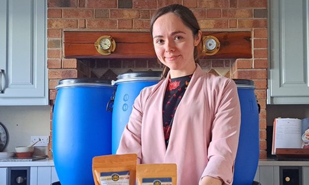 West Highland Tea Company and its owner, Rachael Robertson, have received funding to help towards goals to reduce its carbon footprint and increase production. Image: Highlands and Islands Enterprise
