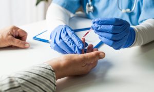 The NHS blood test for Alzheimer's will be easy to administer and more accurate, its backers say. Image: Shutterstock