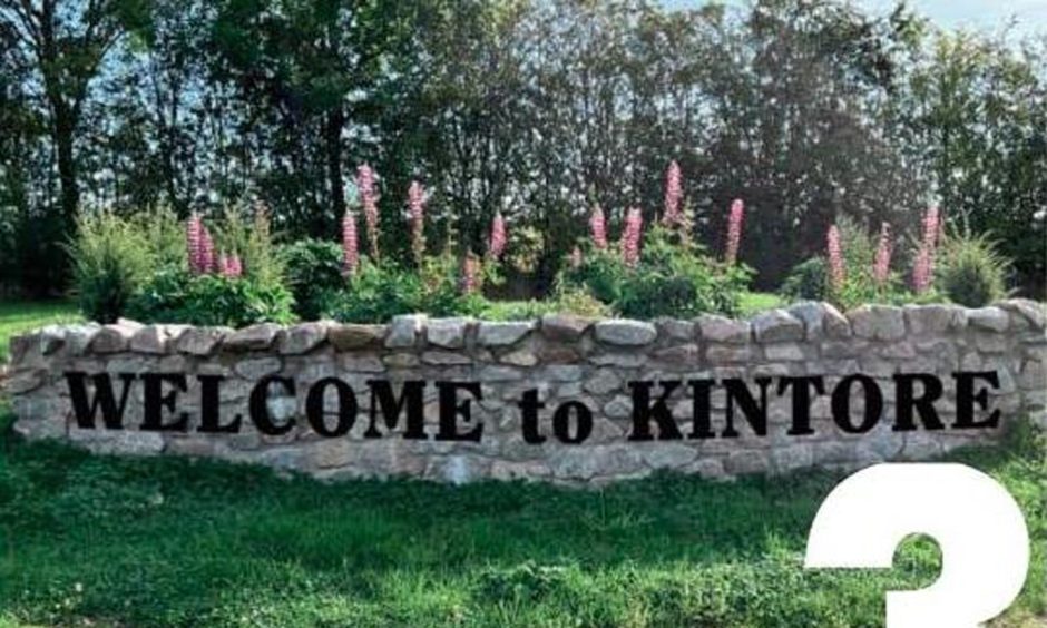 Kintore wall sign
