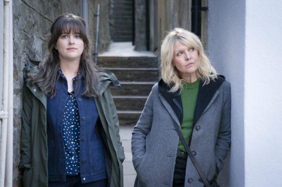 DI Tosh (Alison O'Donnell) and DI Calder (Ashley Jensen). Image: BBC.