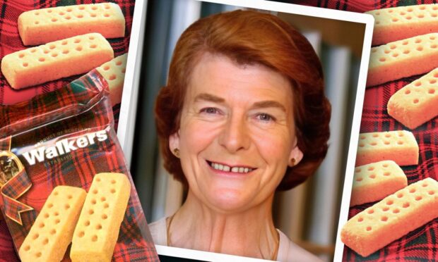 Marjorie Walker OBE, who gave her life to making Walker's Shortbread a success.