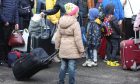 Refugees fleeing from the war in Ukraine in April 2022. Here in Aberdeen, more people seeking asylum are turning out to be children