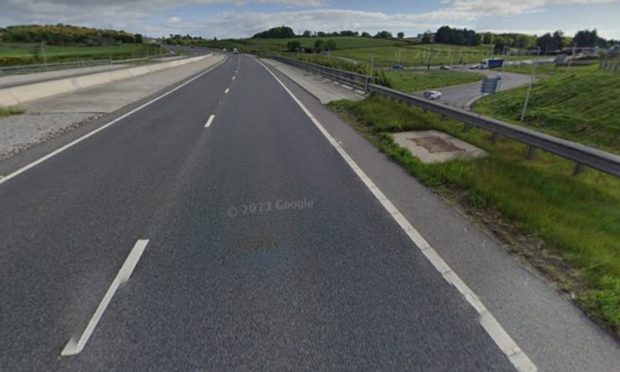 The accident took place on the Aberdeen Western Peripheral Route. Google Maps.