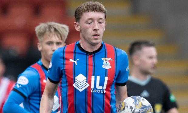 Caley Thistle winger Nathan Shaw.