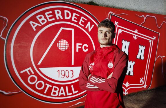 Aberdeen midfielder Dante Polvara. Image: SNS