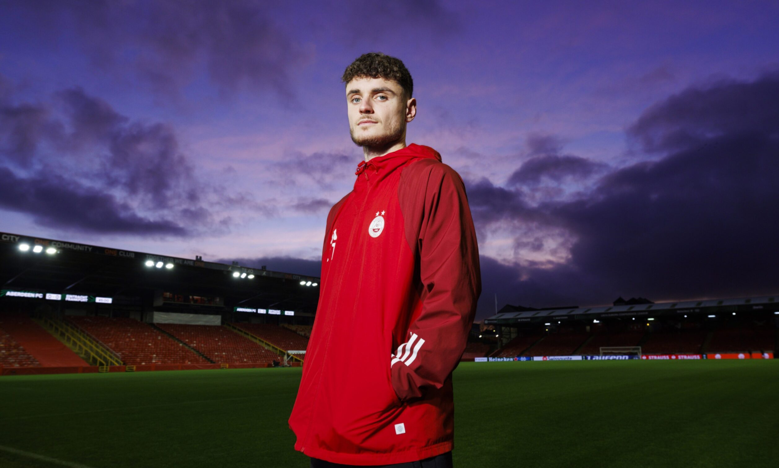 Dante Polvara pictured at Pittodrie Image: SNS