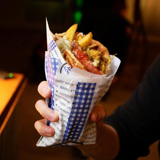 Acropolis gyros have been a hit with the Aberdeen public. Image: Acropolis