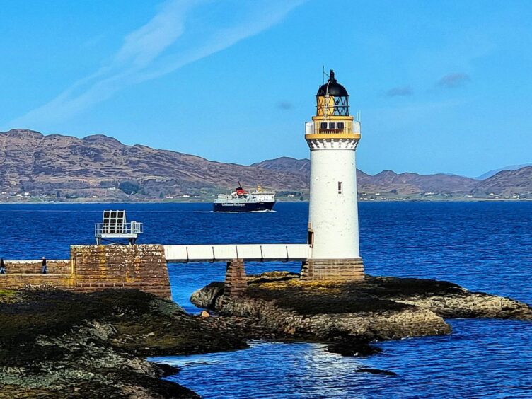 A lighthouse from the rounds of Mull and Iona binman Colin Morrision. 