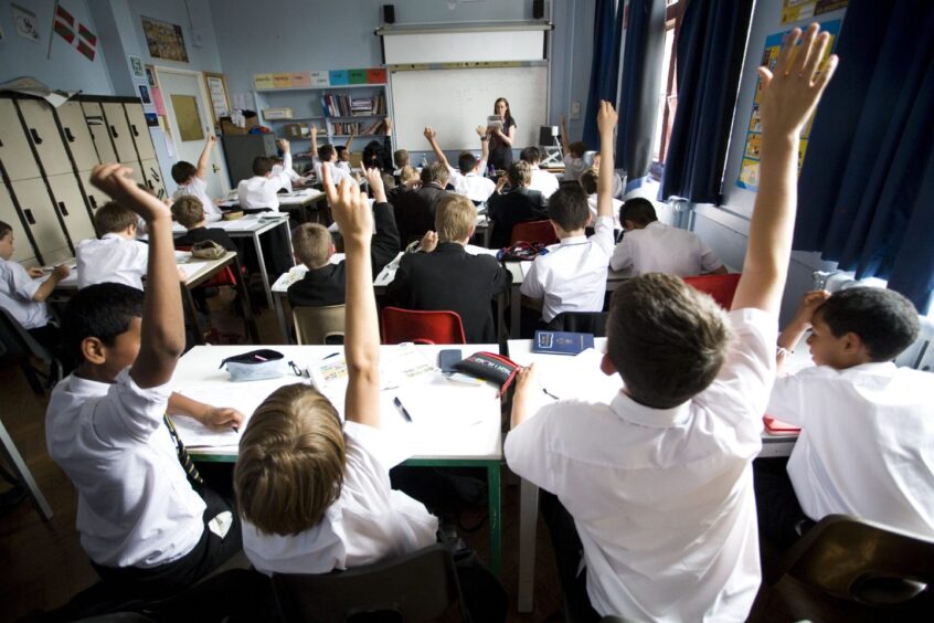 Parents were quick to raise their hands with questions about how head teacher jobs are being advertised for Aberdeen schools amid the shortage. Image: Shutterstock