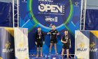 Arek Zienkiewicz with his gold medal from the IBJJF NoGi championship in Dublin.