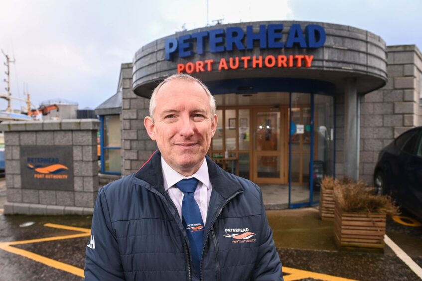 Stephen Paterson, acting chief executive, Peterhead Port Authority.