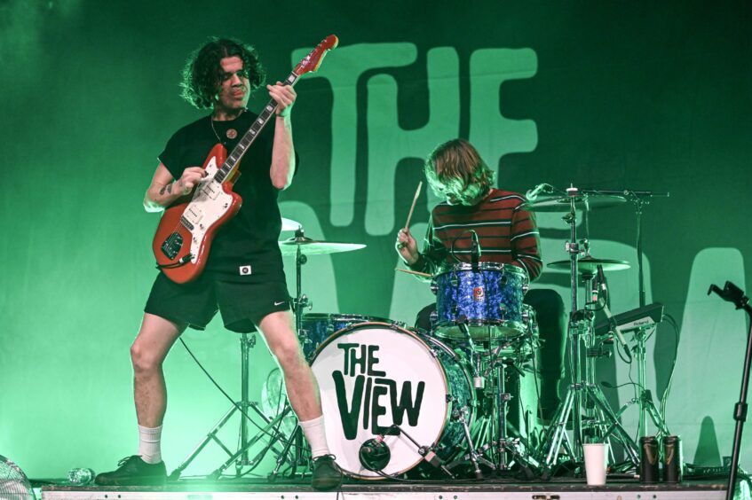 The View performing at P&amp;J Live in Aberdeen on Saturday 16 December.