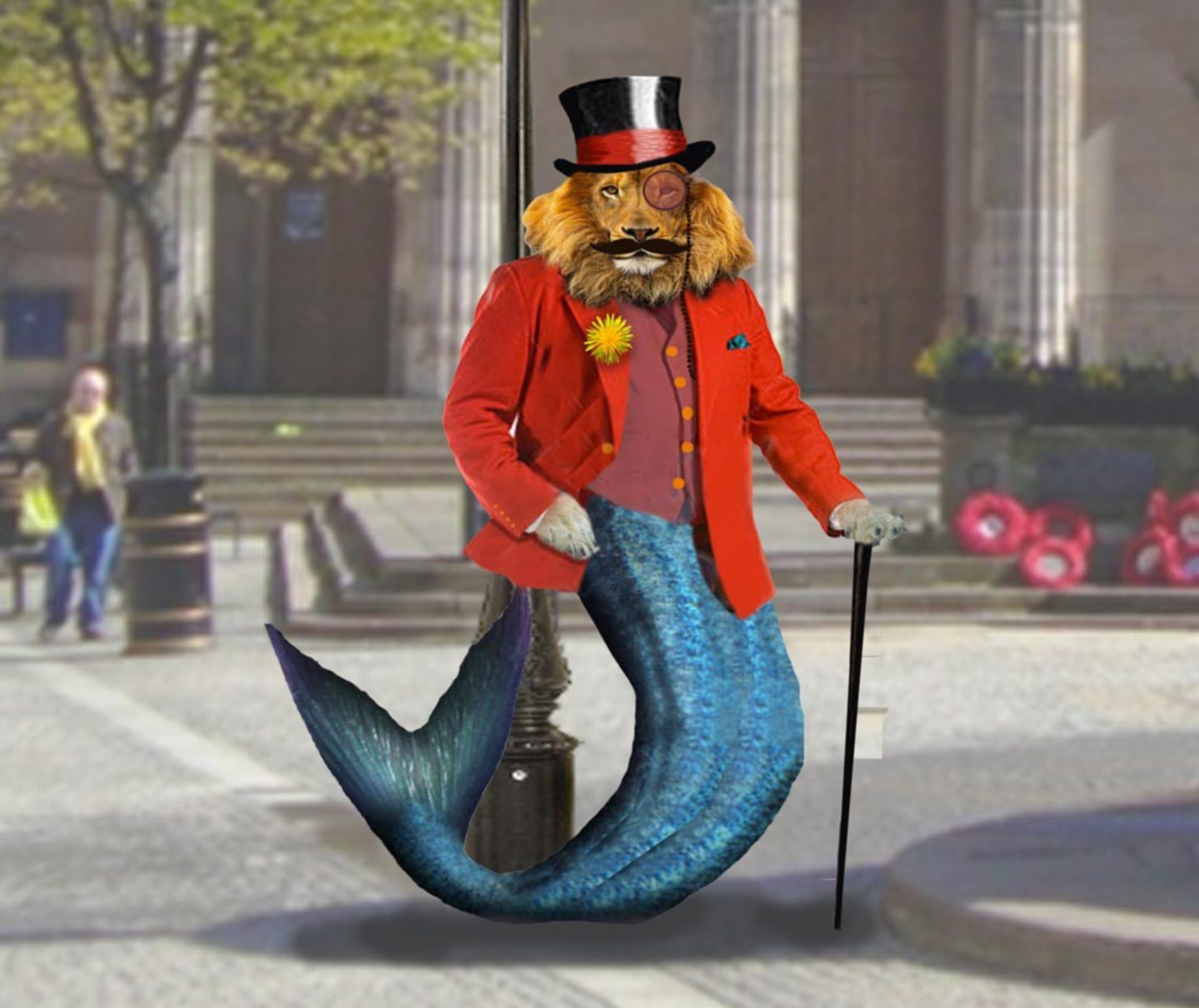 The initial artist impression of Dandy Lion