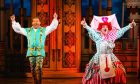 Gary: Tank Commander and Alan McHugh as Nurse Nellie MacDuff in Sleeping Beauty at His Majesty's Theatre, Aberdeen. Image: Aberdeen Performing Arts