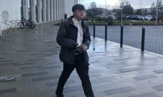 Thomas Grayson was spared jail at Inverness Sheriff Court. Image DC Thomson