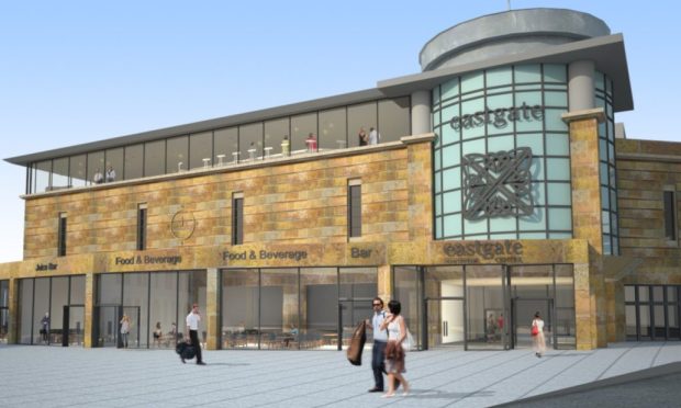 Artist impressions of the Eastgate food plans.