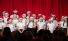 Inshes Primary School singing at the P&J christmas concert 2023