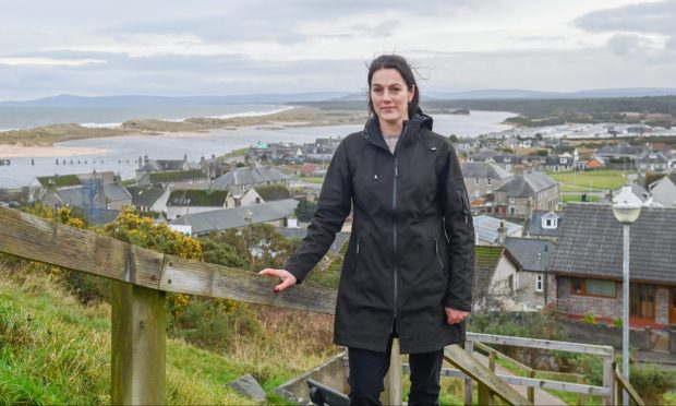 Moray Town Centres Task Force's development manager Anna Rogers. Image: Jason Hedges/DC Thomson